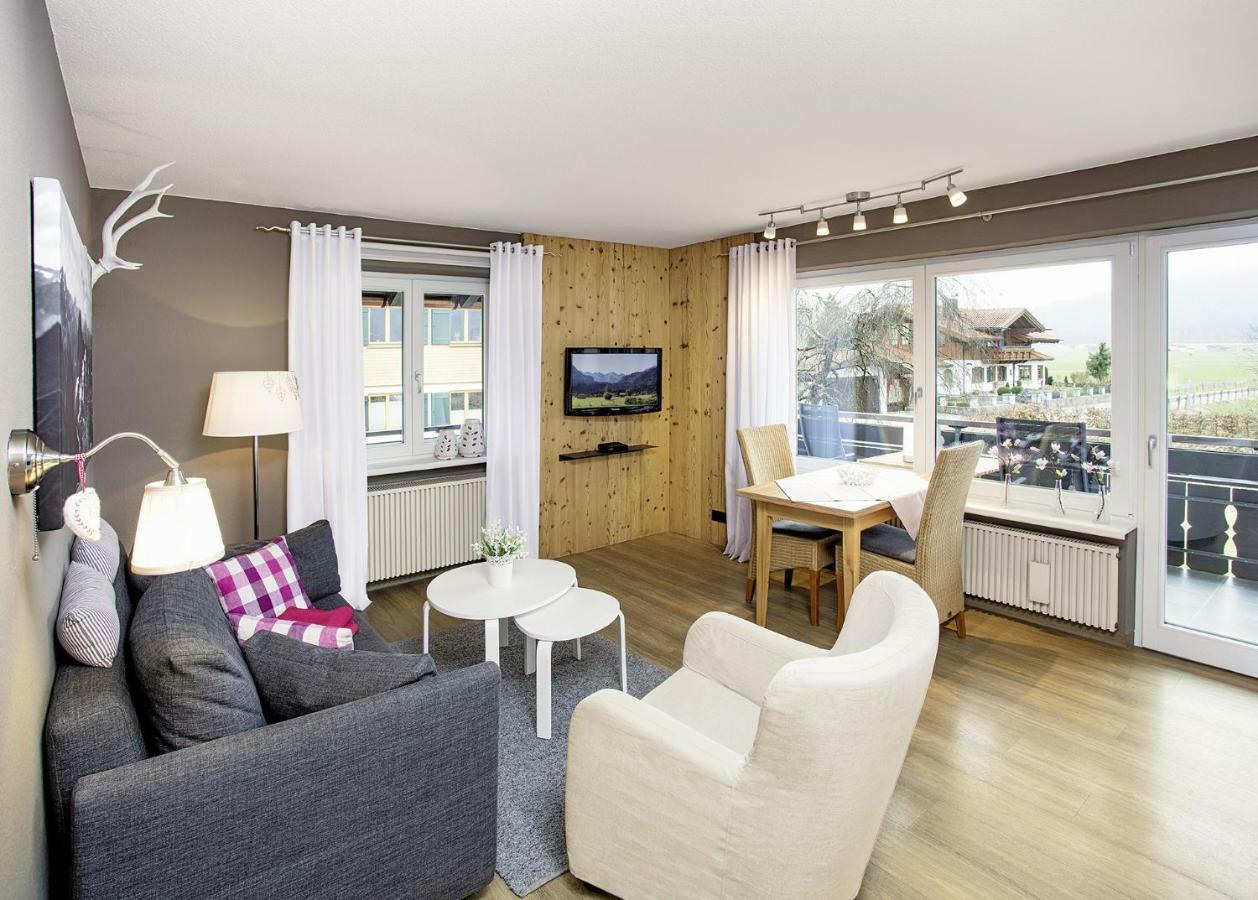 Haus Jahreszeiten Oberstdorf Buitenkant foto